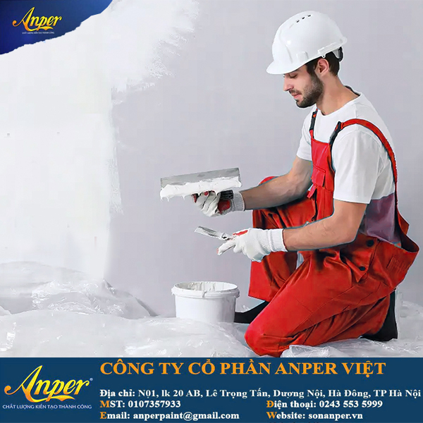Bột bả là gì? tác dụng và vai trò trong thi công sơn nhà