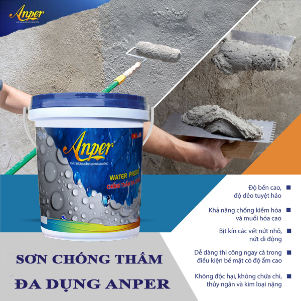 Sơn nội thất Anper chống nấm mốc