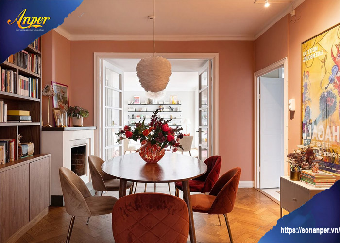 Hồng Đất (Dusty Pink) – Lãng mạn, nhẹ nhàng, sang trọng