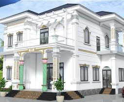 tư vấn lựa chọn màu sơn cho biệt thụ nhà vườn