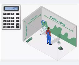 Cách tính sơn cần dùng khi làm nhà giúp giảm 20% chi phí