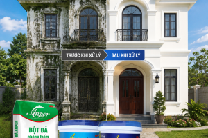 Cách Xử Lý Tường Bị Rêu Mốc Hiệu Quả, Giữ Tường Luôn Sạch Đẹp | Sơn Anper